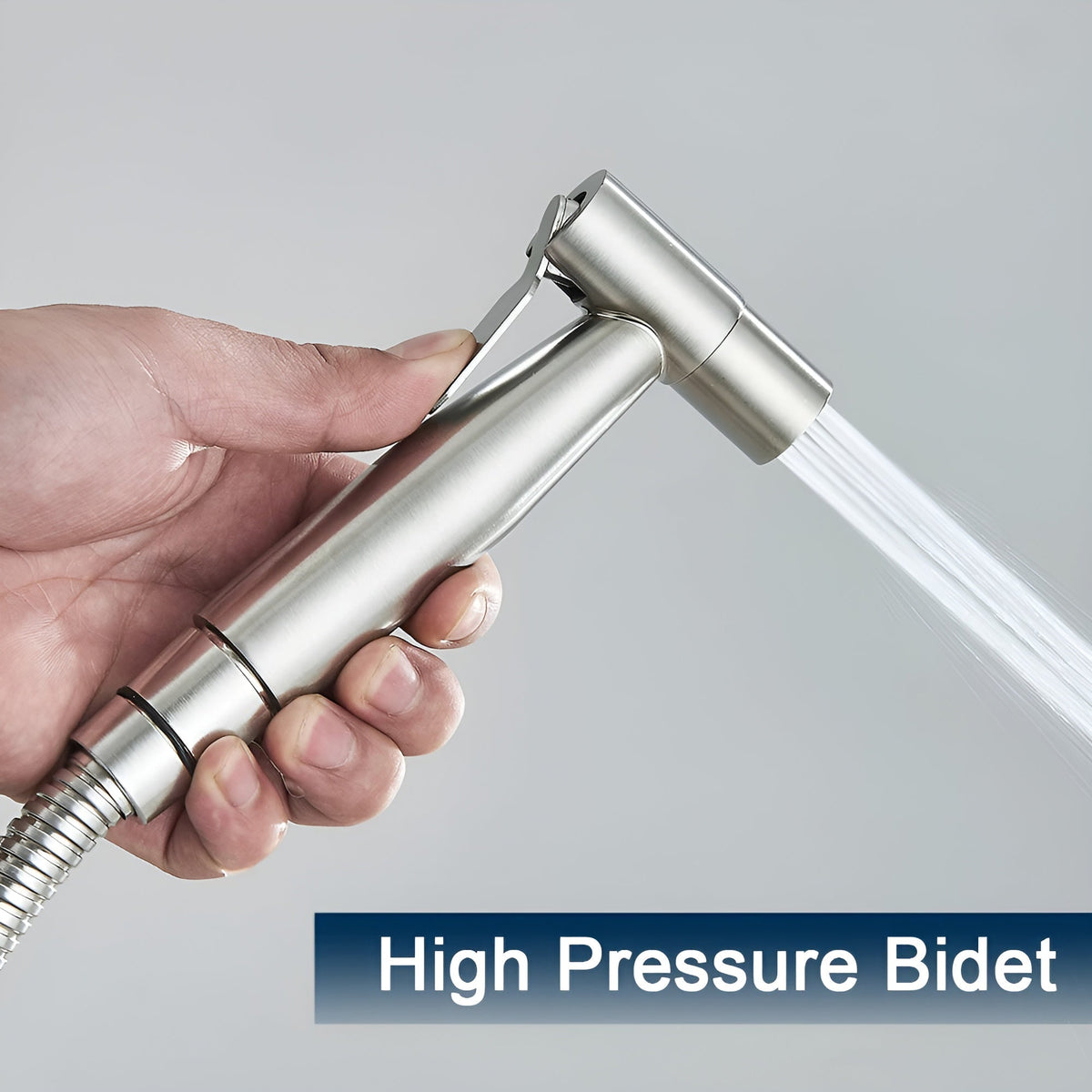 HygieniBrause – Handbrause für die Toilette mit Einfachem Kaltwasseranschluss