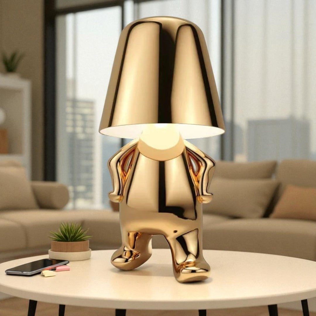 FigurenGlanz – Dekorative LED-Tischlampe mit Touch-Steuerung und 3 Helligkeitsstufen