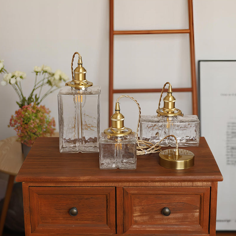 Fatima – Moderne Retro-Glas-Hängelampe