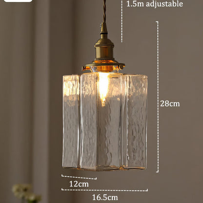 Fatima – Moderne Retro-Glas-Hängelampe