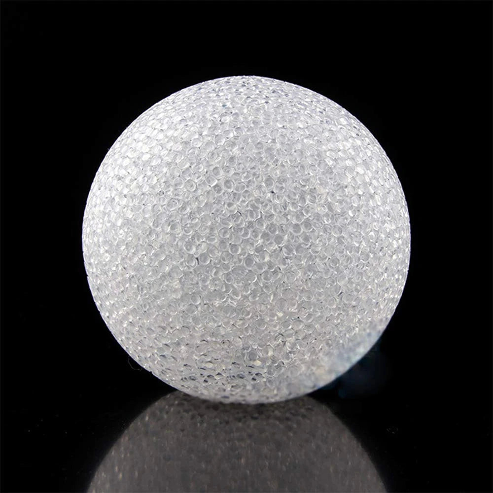 Crystalglow – LED-Kristallkugellampe in Ballform mit Farbwechsel