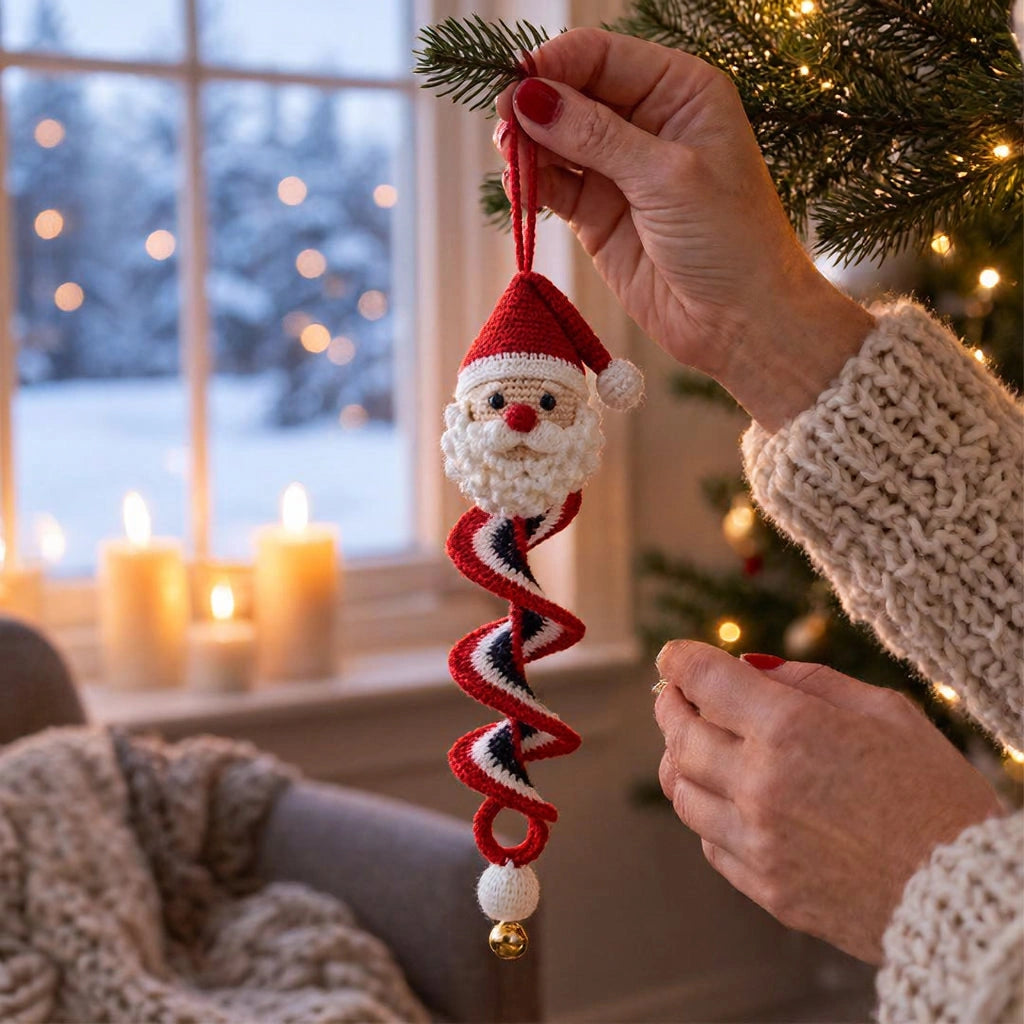 Spiracraft – DIY-Häkelset für Weihnachtsdekoration mit Spiralstruktur