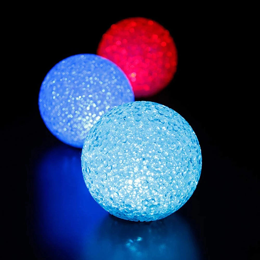 Crystalglow – LED-Kristallkugellampe in Ballform mit Farbwechsel