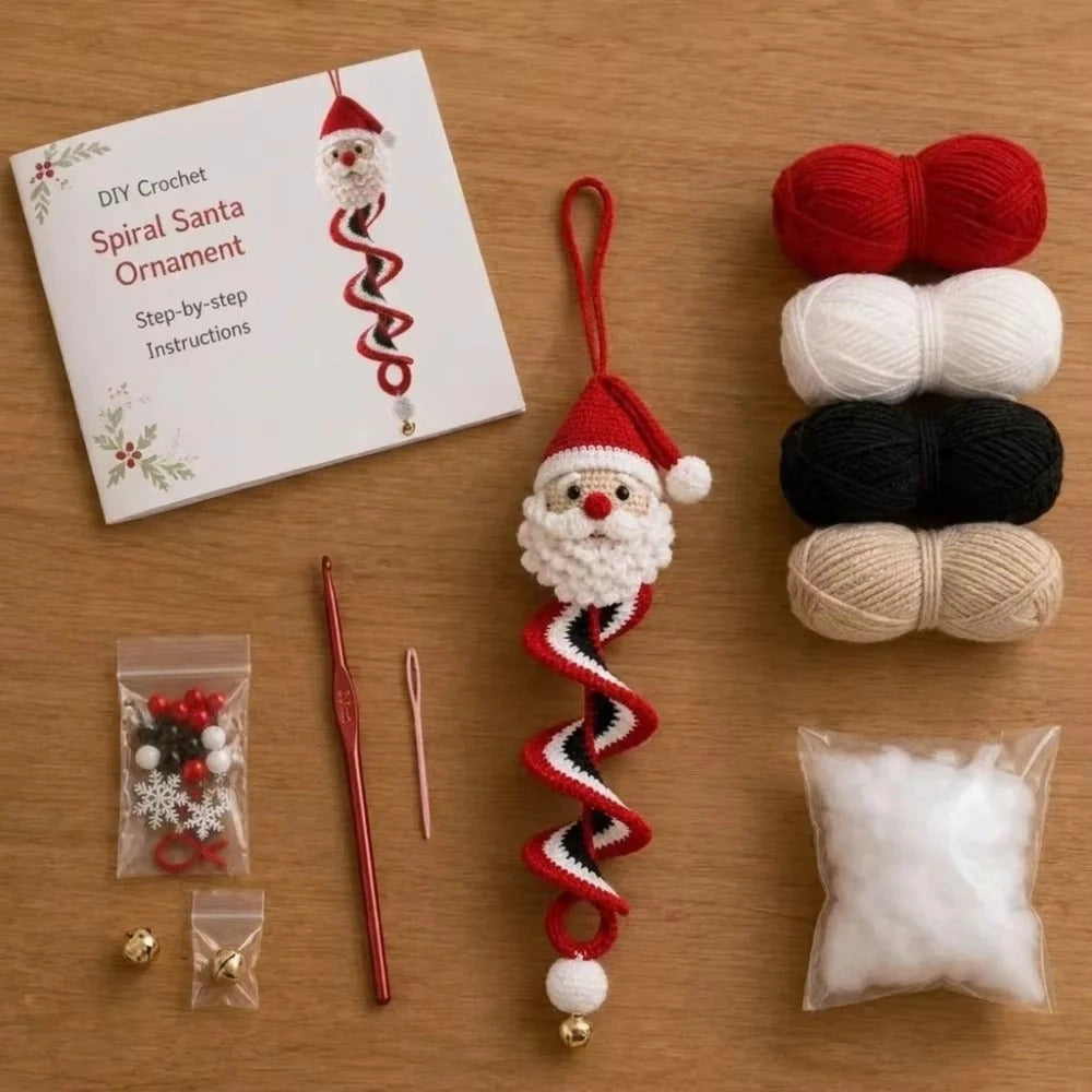 Spiracraft – DIY-Häkelset für Weihnachtsdekoration mit Spiralstruktur