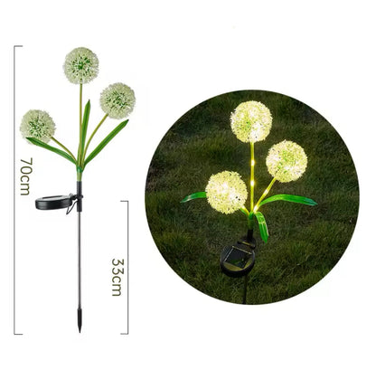 Zeloria – Solarbetriebene LED-Gartenleuchten mit beleuchteten Blüten