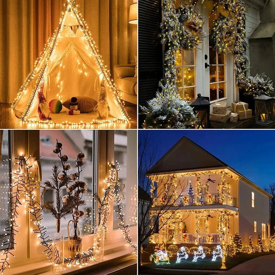 Festilux – LED-Weihnachtslichterkette mit EU-Stecker für dekorative Beleuchtung