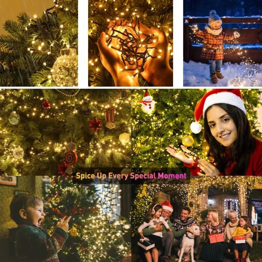 Festilux – LED-Weihnachtslichterkette mit EU-Stecker für dekorative Beleuchtung