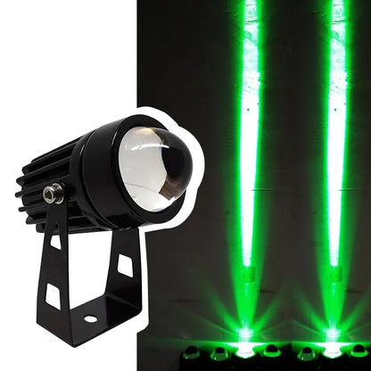 Rayvanta – RGB-LED-Außenstrahler mit Fernbedienung und Wandmontage