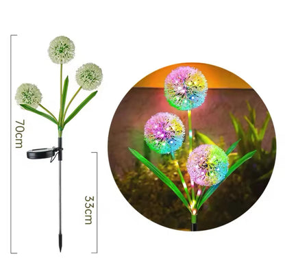 Zeloria – Solarbetriebene LED-Gartenleuchten mit beleuchteten Blüten