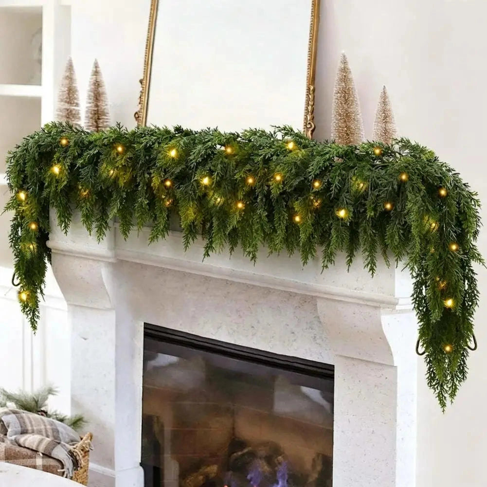 Festilume – Weihnachtsgirlande mit integrierten LED-Lichtern