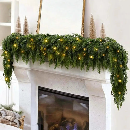 Festilume – Weihnachtsgirlande mit integrierten LED-Lichtern
