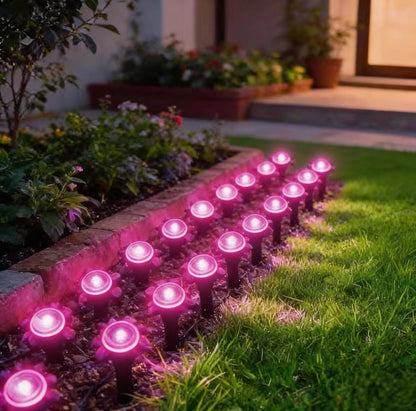 Kavento – Solar-Gartenleuchten mit Erdspießen und Dämmerungssensor
