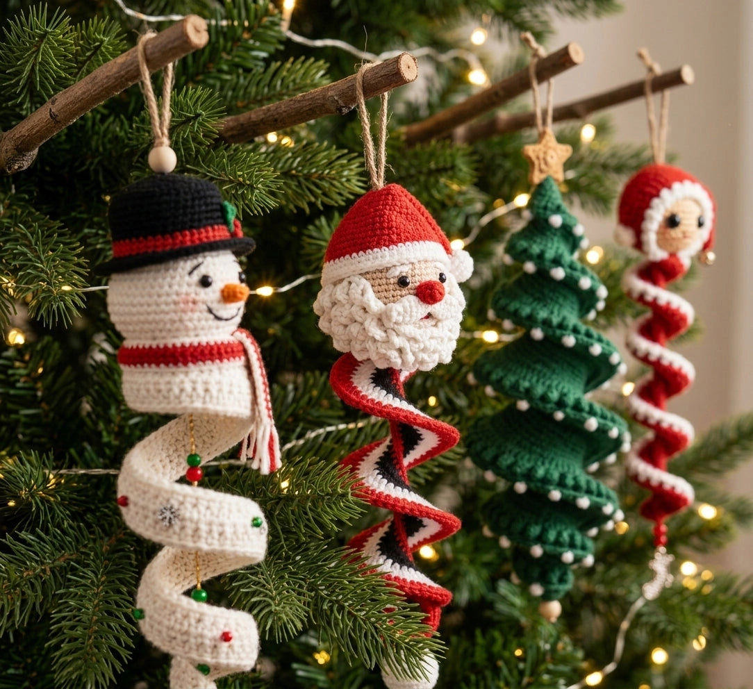 Spiracraft – DIY-Häkelset für Weihnachtsdekoration mit Spiralstruktur