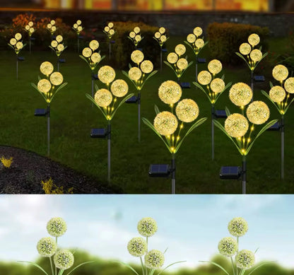 Zeloria – Solarbetriebene LED-Gartenleuchten mit beleuchteten Blüten