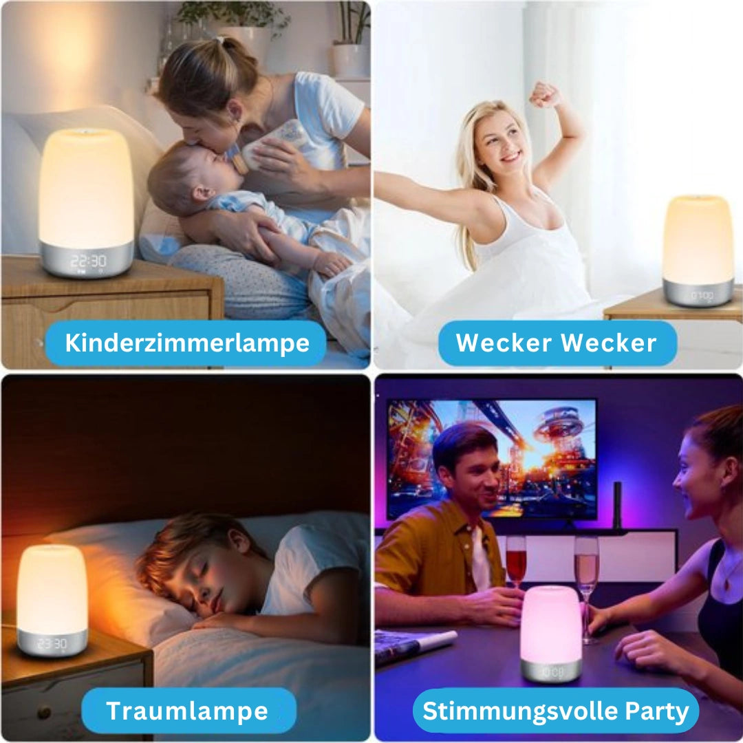 Zelvoria – Weckerlicht mit Sonnenaufgangssimulation und Naturklängen