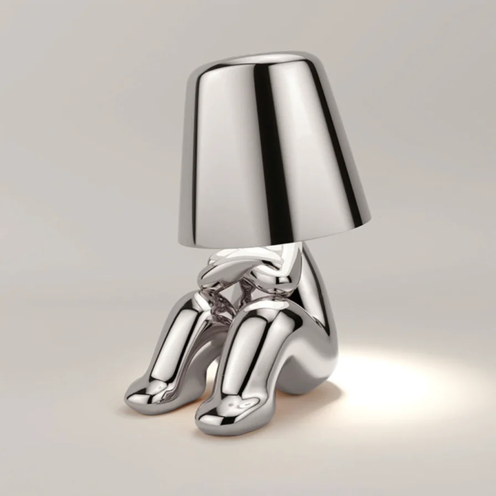 LumiArt – Künstlerische LED-Tischlampe mit warmweißem Licht