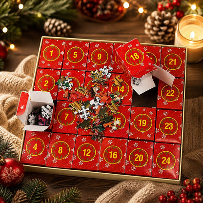 Puzzlora – Weihnachts-Puzzle-Adventskalender mit täglichen Puzzlefeldern