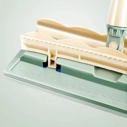 Cleanora – Bodenmopp mit waschbaren Mikrofaser-Reinigungsbezügen