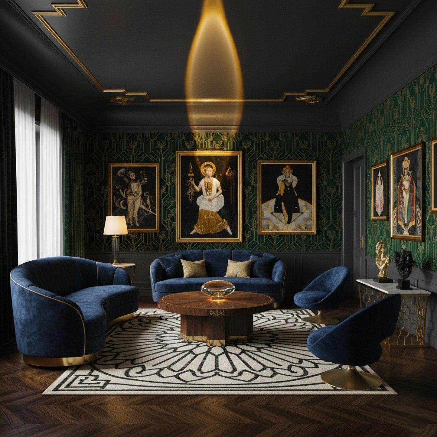 AtmanLampe - Elegante Tischleuchte für jeden Raum
