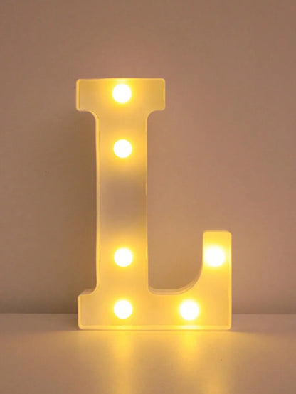 LED Buchstabenlicht - Leuchtende Deko für Feste und Anlässe