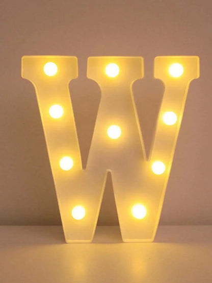 LED Buchstabenlicht - Leuchtende Deko für Feste und Anlässe