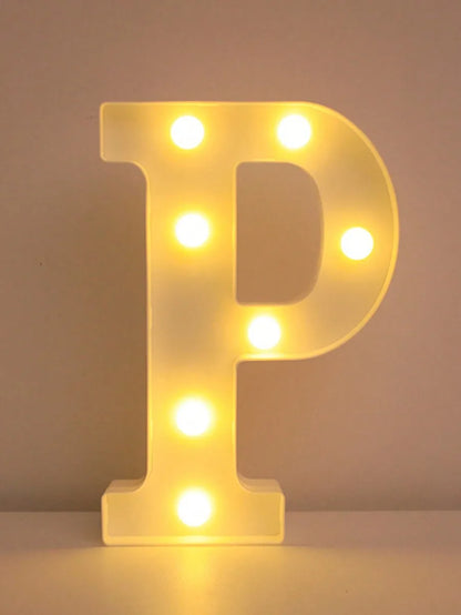 LED Buchstabenlicht - Leuchtende Deko für Feste und Anlässe