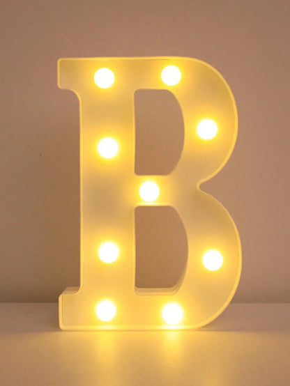 LED Buchstabenlicht - Leuchtende Deko für Feste und Anlässe