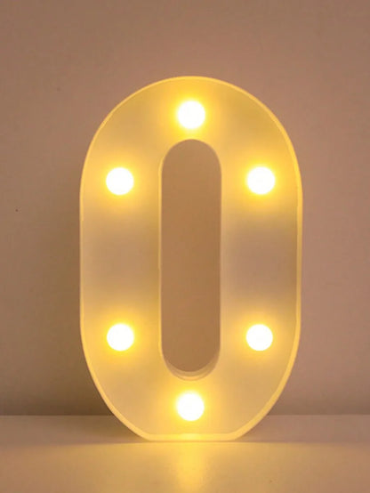 LED Buchstabenlicht - Leuchtende Deko für Feste und Anlässe