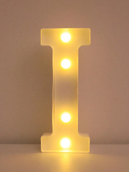 LED Buchstabenlicht - Leuchtende Deko für Feste und Anlässe