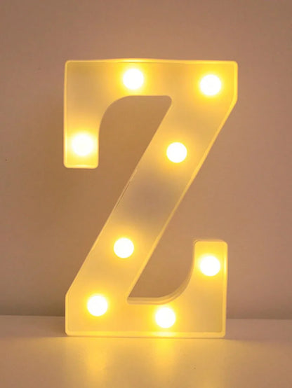 LED Buchstabenlicht - Leuchtende Deko für Feste und Anlässe