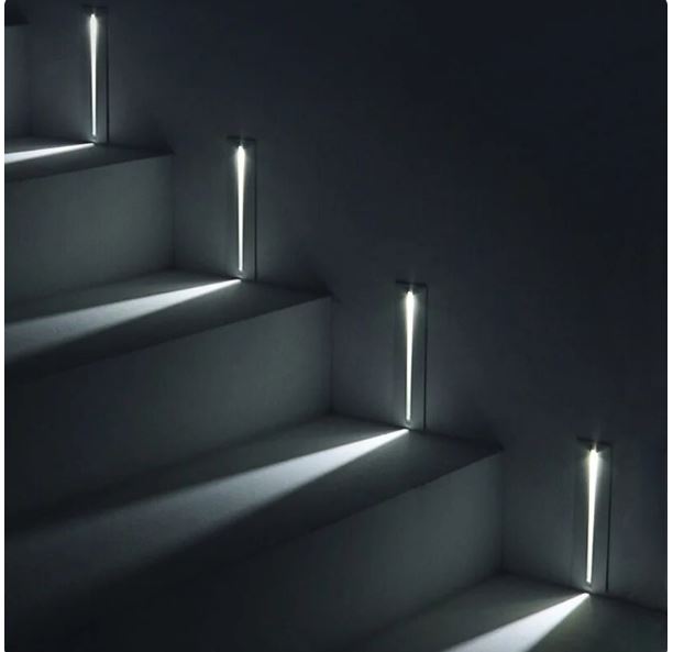 EckLeuchte LED - Moderne Einbauleuchte für Ecken und Wände