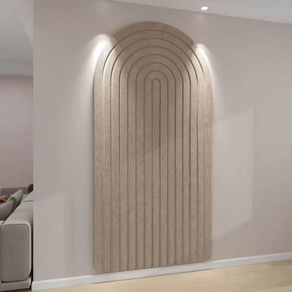 Nexavia – 3D-Wandpaneel mit gewölbtem Design und gerippter Struktur