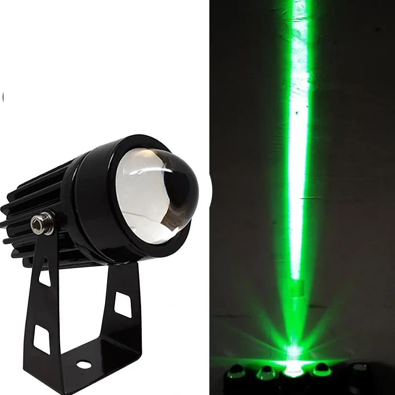 Rayvanta – RGB-LED-Außenstrahler mit Fernbedienung und Wandmontage