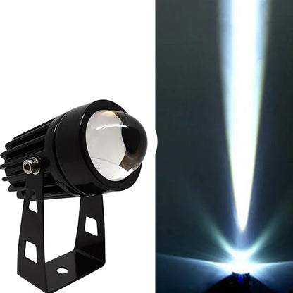 Rayvanta – RGB-LED-Außenstrahler mit Fernbedienung und Wandmontage