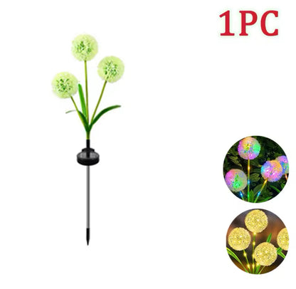 Zeloria – Solarbetriebene LED-Gartenleuchten mit beleuchteten Blüten